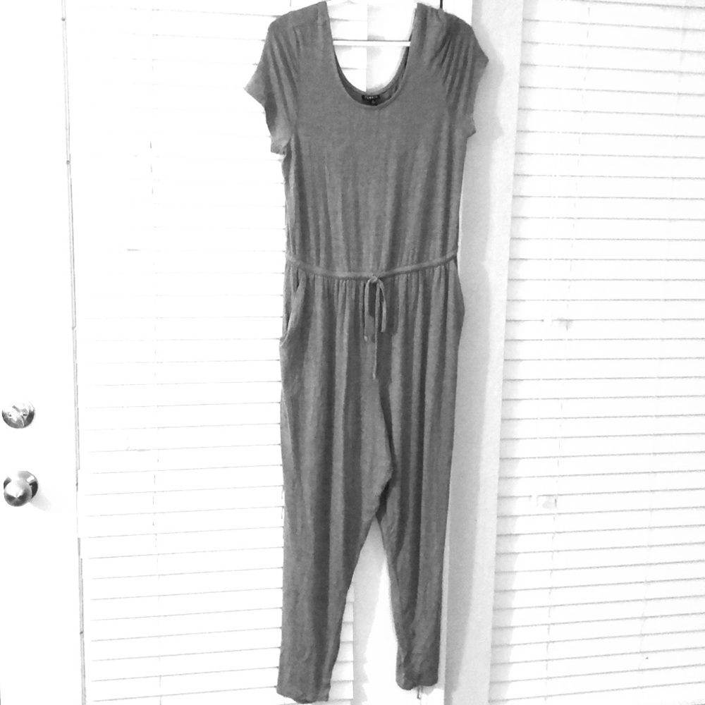 Jersey knit jumpsuit